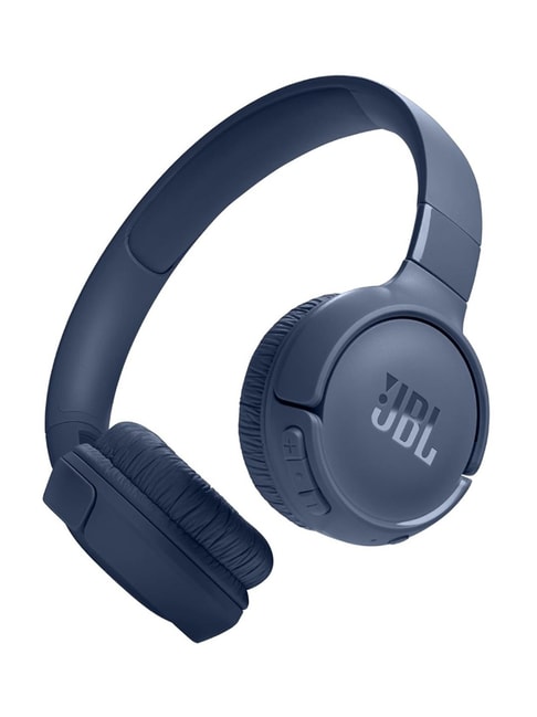 JBL Tune 520BT On Ear Wireless Bluetooth Headphones with Upto 57 Hrs Playtime (Blue)