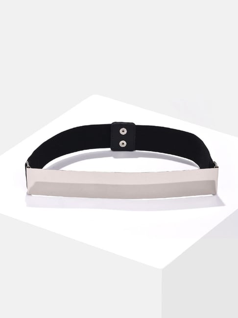 Buy HauteSauce Silver Casual Belt for Women at Best Price Tata CLiQ
