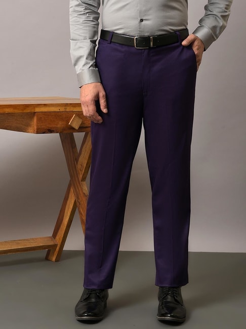 Canali | Light Grey Tropical Wool Flat Front Trousers – Baltzar-atpcosmetics.com.vn
