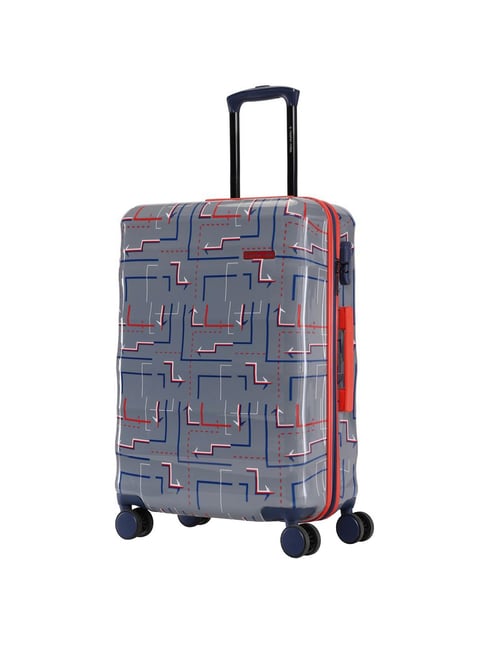 Aristocrat Radiance 65cm Cyan Hardsided Cabin Luggage, 4 Wheel Trolley Bag,  Travel Suitcase : Amazon.in: Fashion