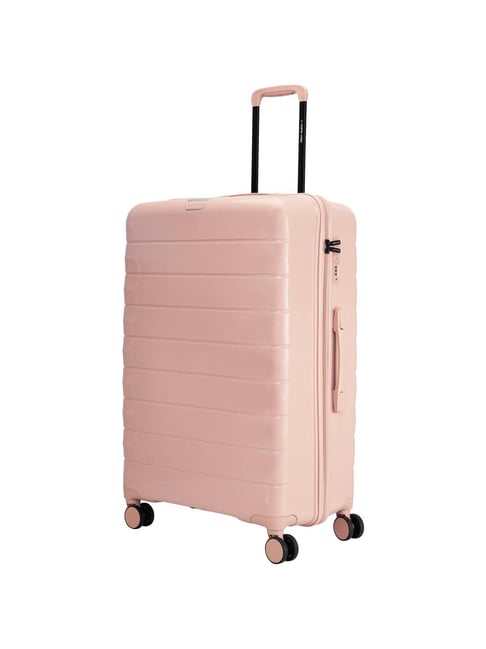 Nasher Miles Vienna Hard-Sided Check-in Luggage Peach 75cm Trolley Bag-picture-25