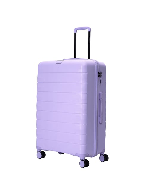 Nasher Miles Vienna Hard-Sided Check-in Luggage Purple 75cm Trolley Bag-picture-24
