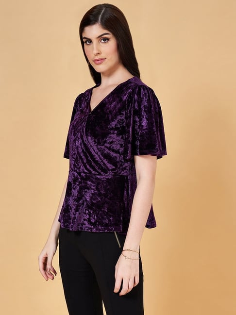 Buy Velvet Tops For Women Online In India At Best Price Offers