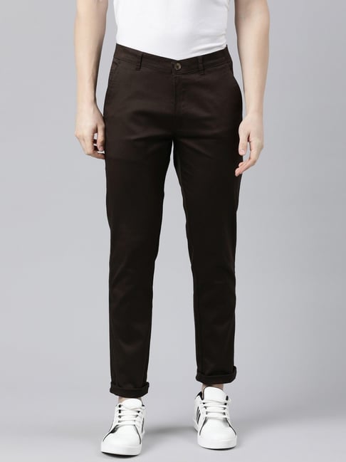 Buy Grey Trousers & Pants for Men by CINOCCI Online