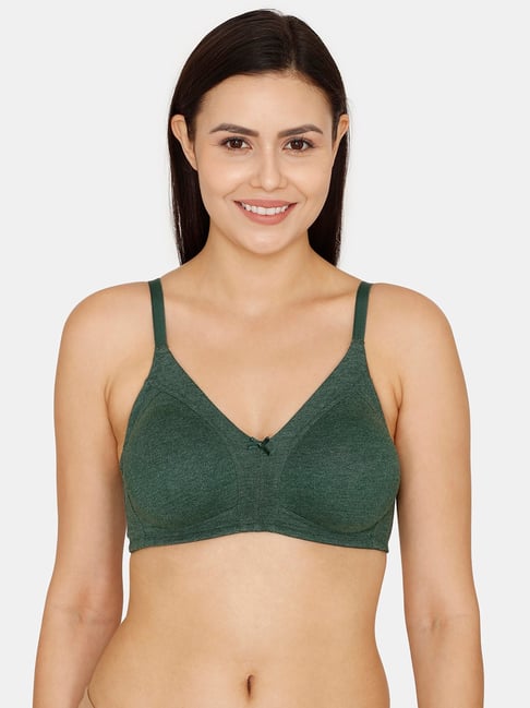 Buy Rosaline by Zivame Green Full Coverage Double Layered T-Shirt Bra for  Women's Online @ Tata CLiQ