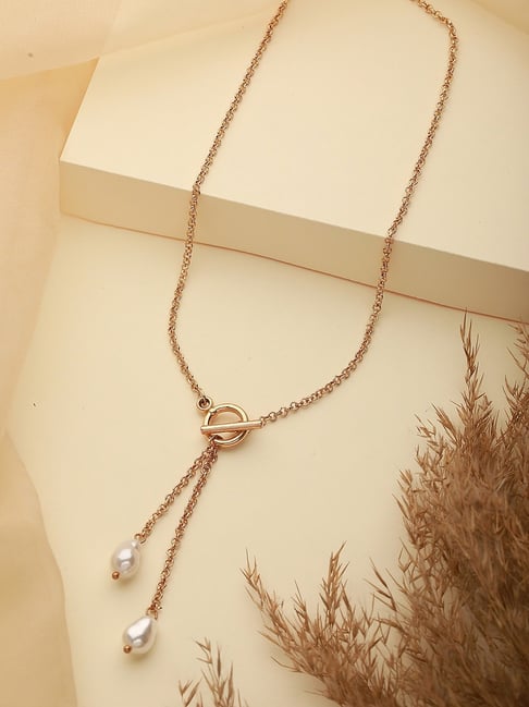 Olivia Burton interlink chain necklace in rose gold | ASOS