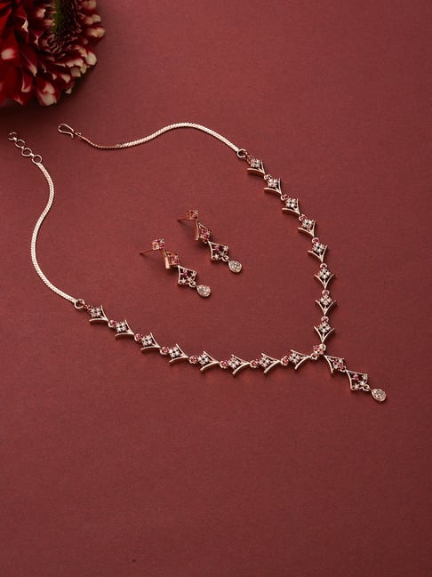 Ruby jewellery sets hot sale online shopping