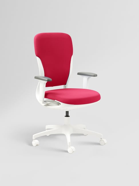Ikea Chair Red Apple Office Chairs Godrej Interio Motion Milan Red