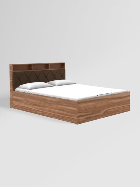 Godrej king size bed deals with storage