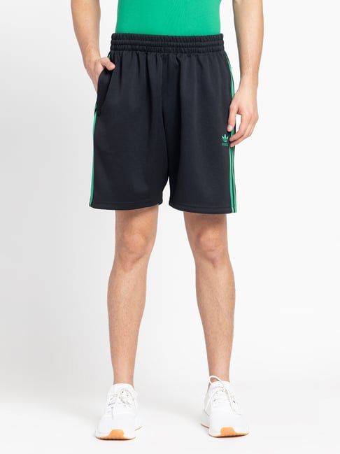 Adidas Originals Classics+ Black Regular Fit Striped Shorts