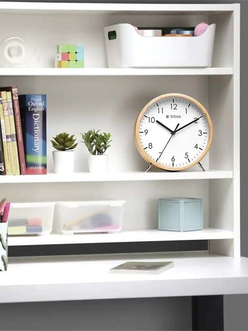 Titan discount table clock