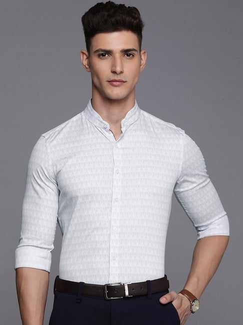 Louis Philippe Formal Shirts : Buy Louis Philippe White Shirt Online