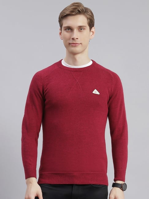 Blood red sweater sale