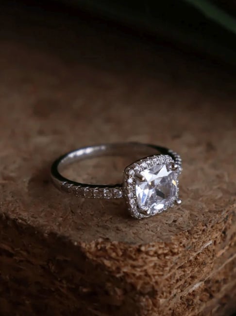 Sterling Silver Lia Sophia Jewelry Rings Oomph Silver Tone