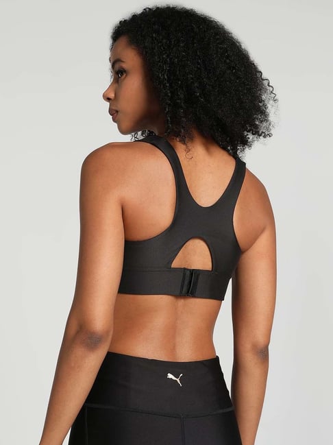 Puma Black Sports Bra Size XL - 54% off