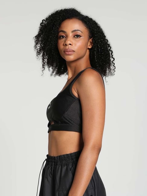 Buy Puma Black Ballin AOP Jersey Logo Regular Fit Crop Top for Women Online  @ Tata CLiQ Luxury