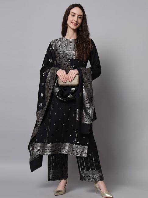 Bandhani Dress Material In Maroon And Brown Made Of Silk Fabric – Sankalp  The Bandhej Shoppe
