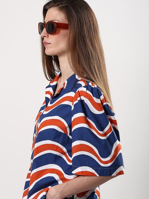 Vero Moda Multicolor Cotton Printed Shirt-picture-40