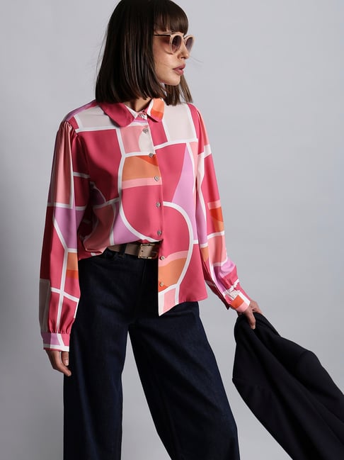 Vero Moda Multicolor Printed Shirt-picture-23