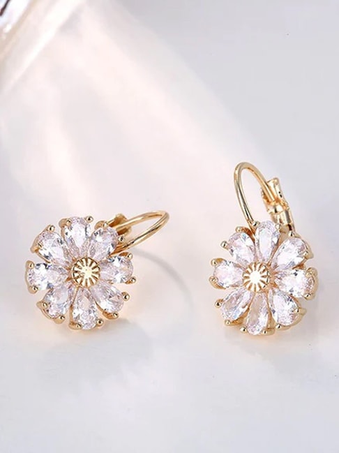 Hoop Dangle Gold Earrings – Beachdashery® Jewelry