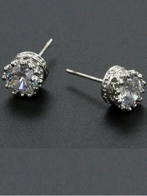 Pear Shaped Diamond Stud Earrings – Noémie