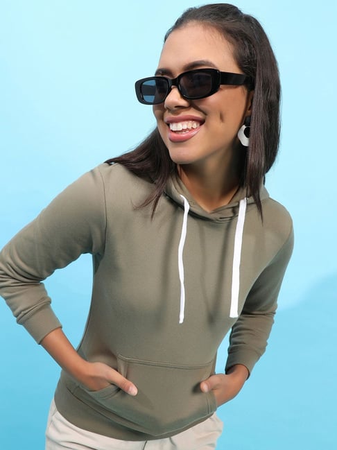 pinacolada Campus Sutra Green Cotton Sweatshirt-picture-39