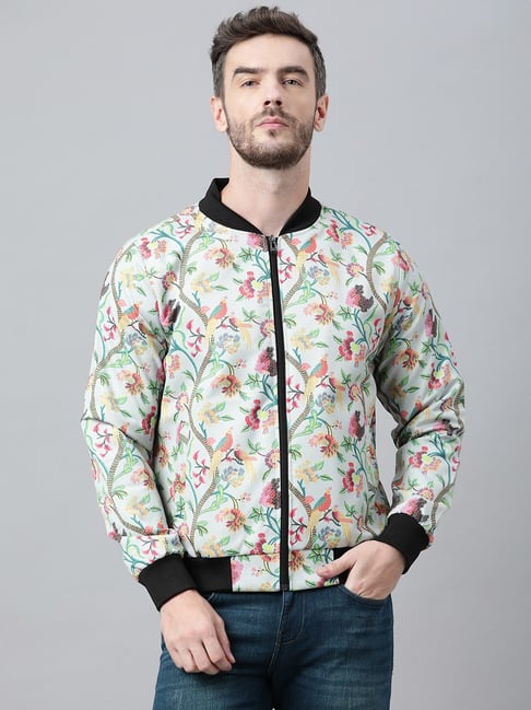 Rhude: Multicolor Nautica Bomber Jacket | SSENSE