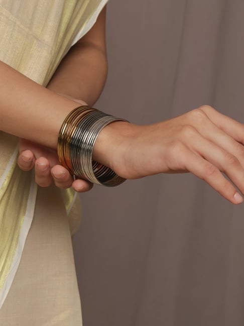 Buy Gold-Toned Bracelets & Bangles for Women by The Pari Online | Ajio.com