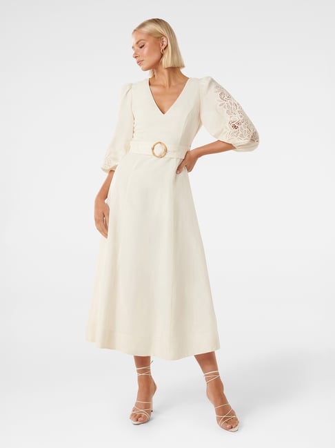 White Forever New Curve Dresses for Women | Lyst