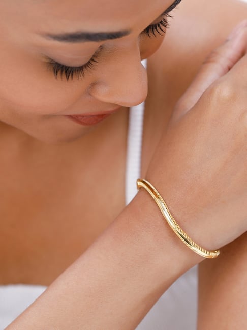 14KT Rose Gold Unique Oval Diamond Bracelet
