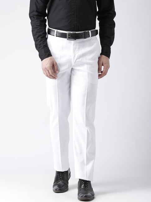 Amydus Regular Fit Women White Trousers - Buy Amydus Regular Fit Women White  Trousers Online at Best Prices in India | Flipkart.com