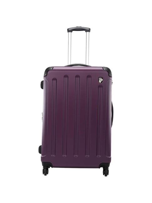 HEYS Revolver Purple Solid Hard Large Trolley Bag -30 cm