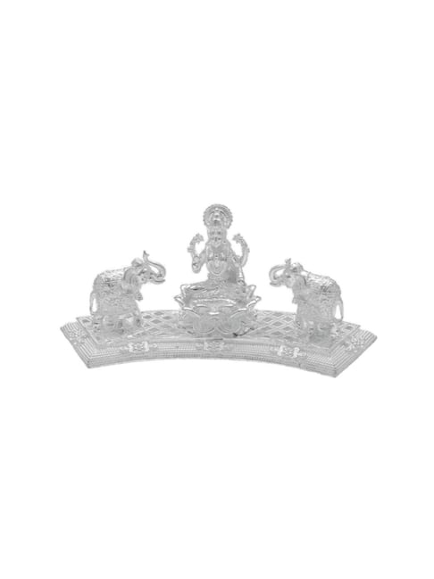 Sri Jagdamba Pearls 0.8 Silver Lakshmi Divine Idol - 7 gm-picture-39