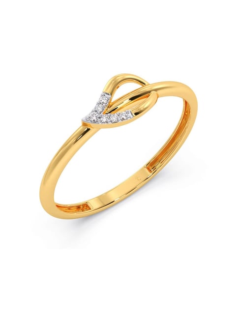 Blade Yellow Gold Ring | SEHGAL GOLD ORNAMENTS PVT. LTD.