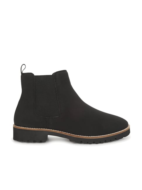 Buy Yoho Women's Black Chelsea Boots for Women at Best Price