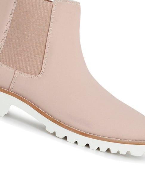 Yoho Women s Beige Chelsea Boots