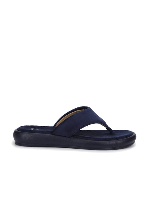 Buy Bugatti Flato Navy Blue Men Thong Sandals Online