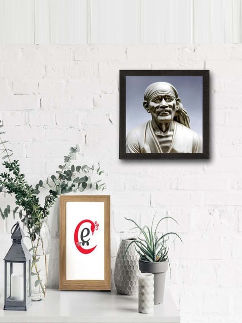 eCraftIndia Sai Baba Satin Matt Texture UV Art Painting-picture-23