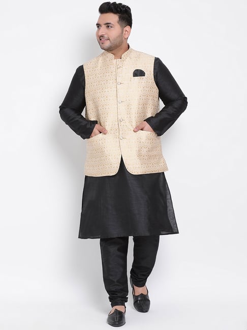 Buy aLL Plus Size Men's Nehru Jacket (1001603967_Navy_1.42 m 5) at Amazon.in