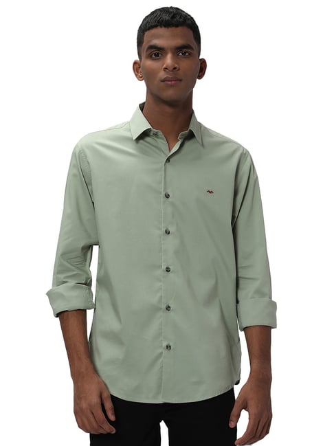 Mufti olive green store shirt