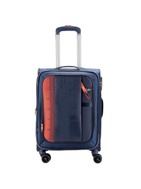 Buy Skybags Gradient Teal Printed Cabin Trolley Bag - 40 cm Online At Best  Price @ Tata CLiQ