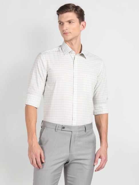 Arrow slim shops fit formal shirts