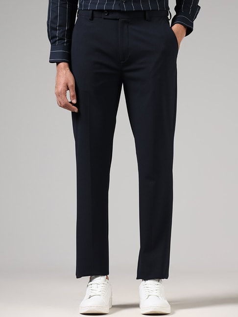 Buy Wardrobe Black Striped Ponte Trousers from Westside-thunohoangphong.vn