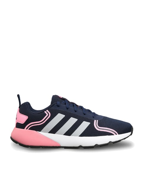 Womens navy hot sale adidas