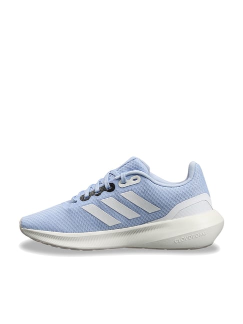 Adidas Women's RUNFALCON Blue Running Shoes - Main Image