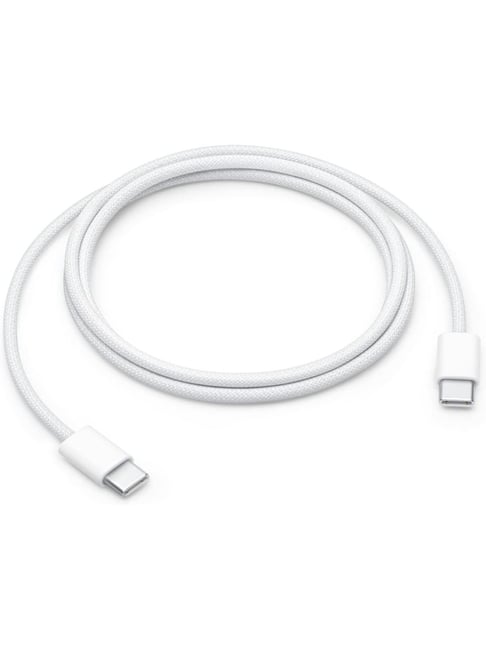 Apple 2 Mtr 240W USB-C Charge Cable with Woven Design (White)