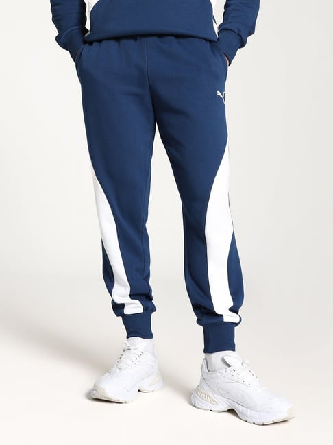 Puma blue online joggers