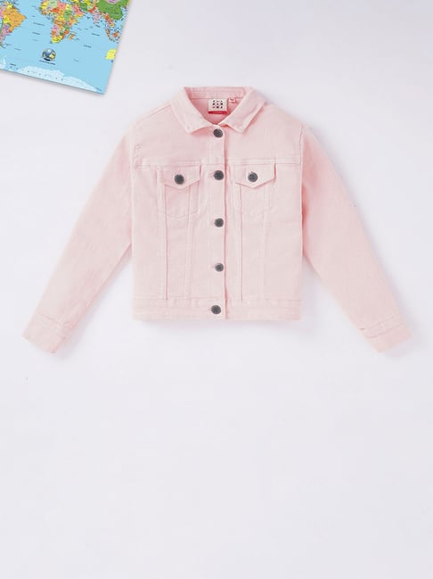 Buy Pink Jackets & Shrugs for Girls by Cutecumber Online | Ajio.com