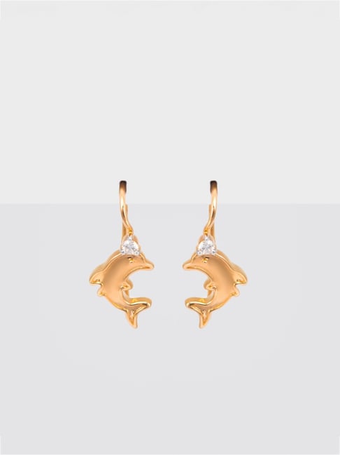 Dolphin Diamond Earrings Online Jewellery Shopping India | Dishis Designer  Jewellery