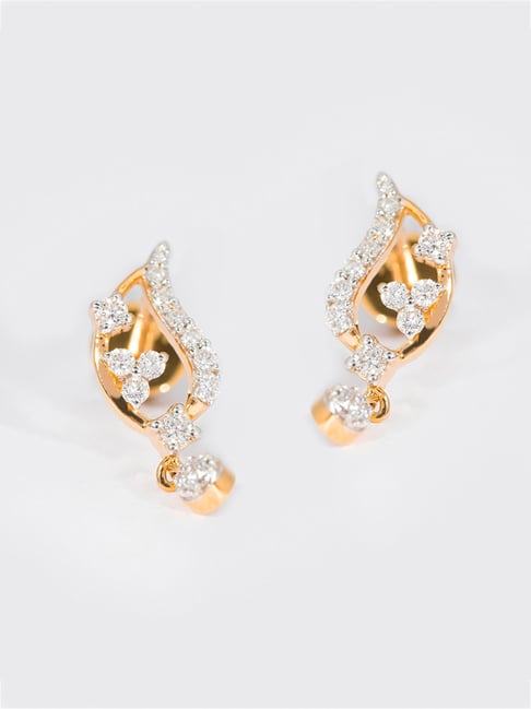 Mid-century Diamond Earrings – Briony Raymond New York